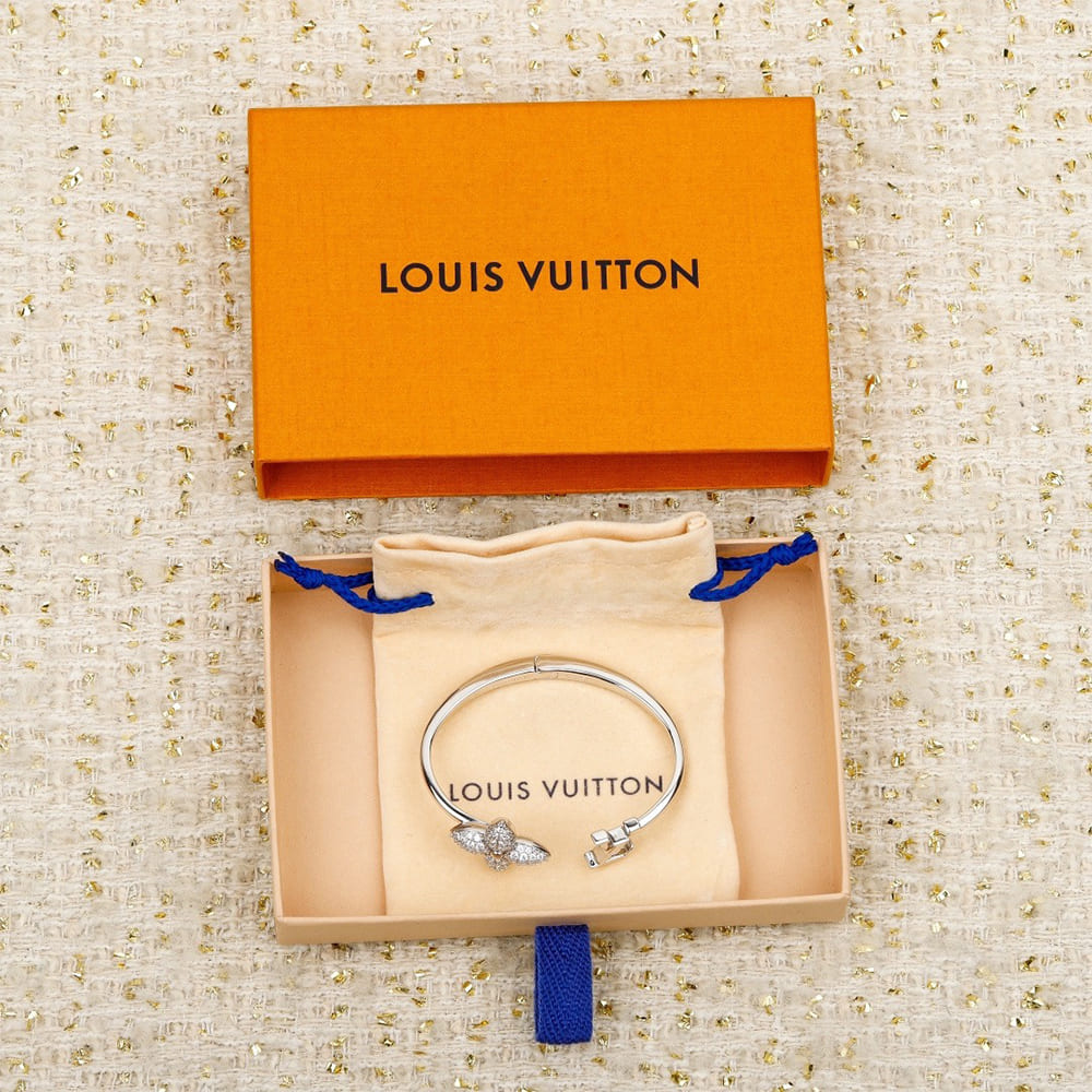 LV L0visette Signature Strass Bracelet