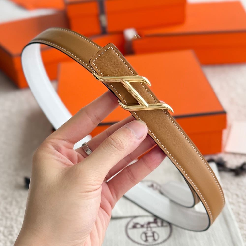 H**me5 Fibbia da cintura HDN & Pelle reversible percintura 24 mm