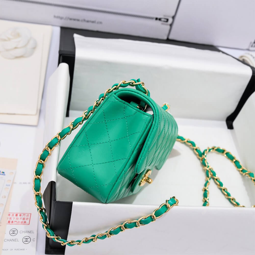 Ch**el MINI FLAP BAG