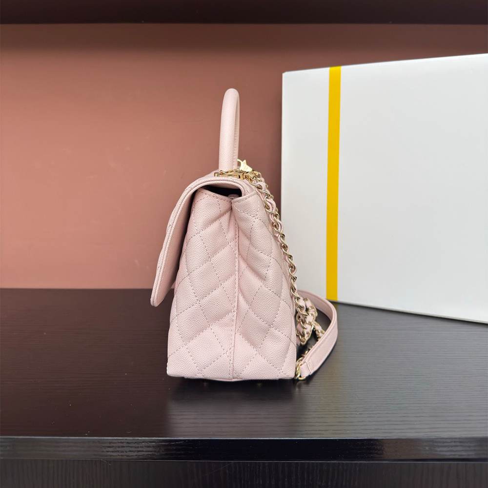 Ch**el Large Coco Handle Flap Shoulder Bag