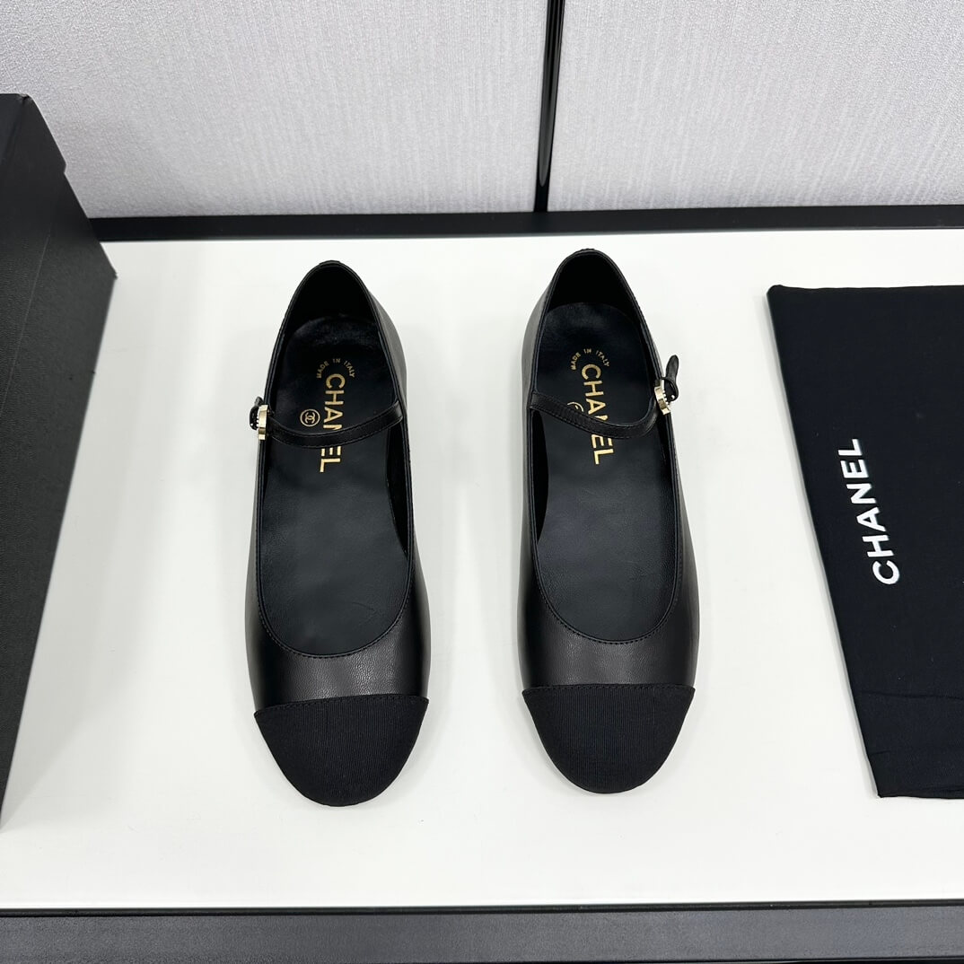 Ch**el Mary Jane Flats