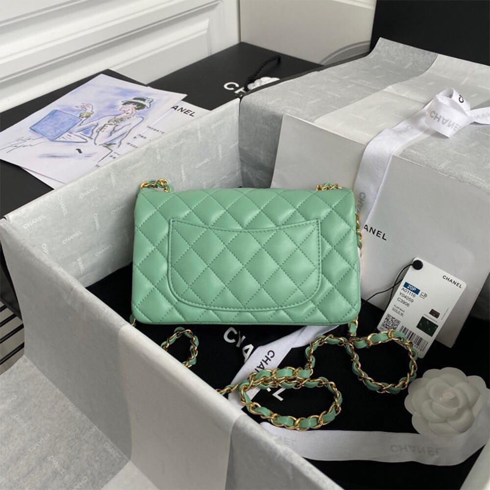 Ch**el MINI FLAP BAG