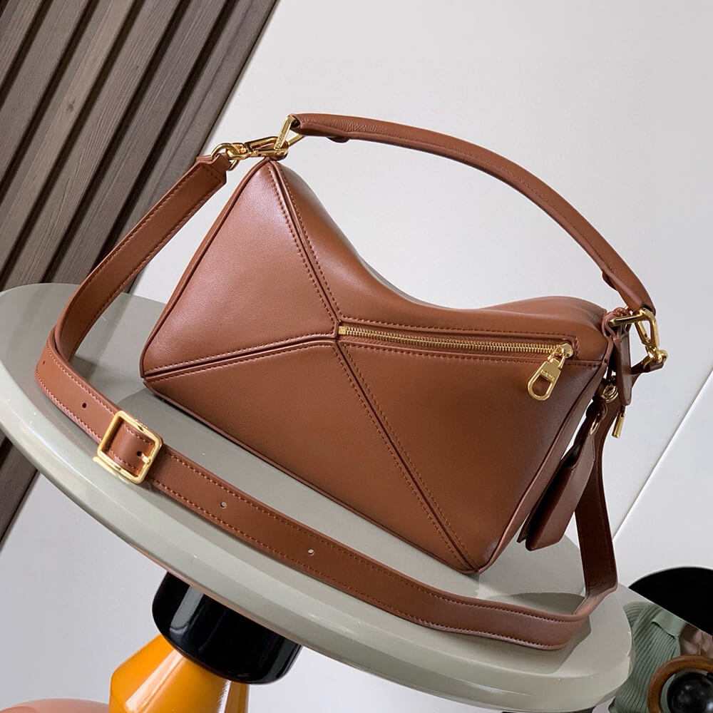 L0ew* Small Featherlight Puzzle bag in nappa lambskin(HIGH-END GRADE)