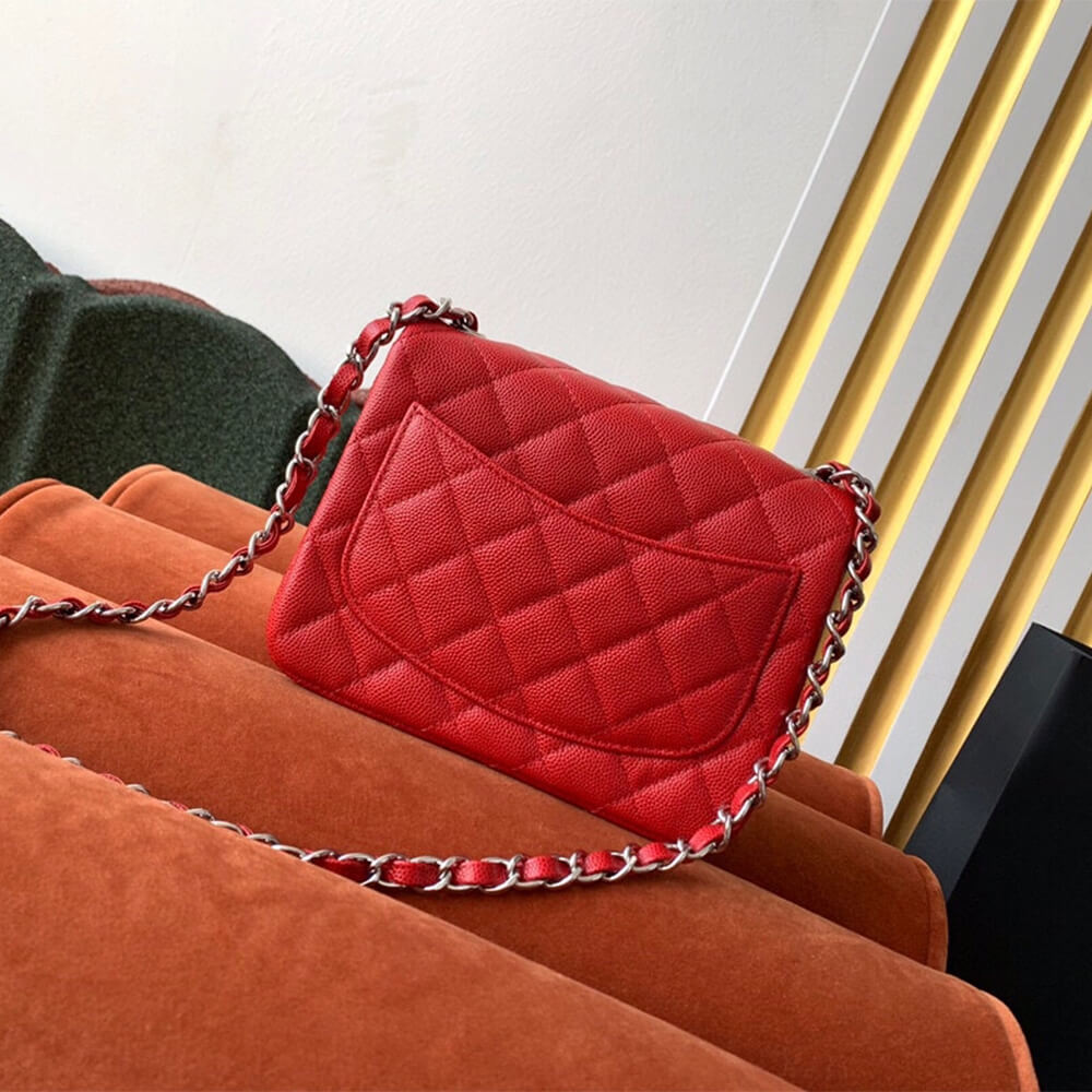 Ch**el MINI FLAP BAG(high-end grade)