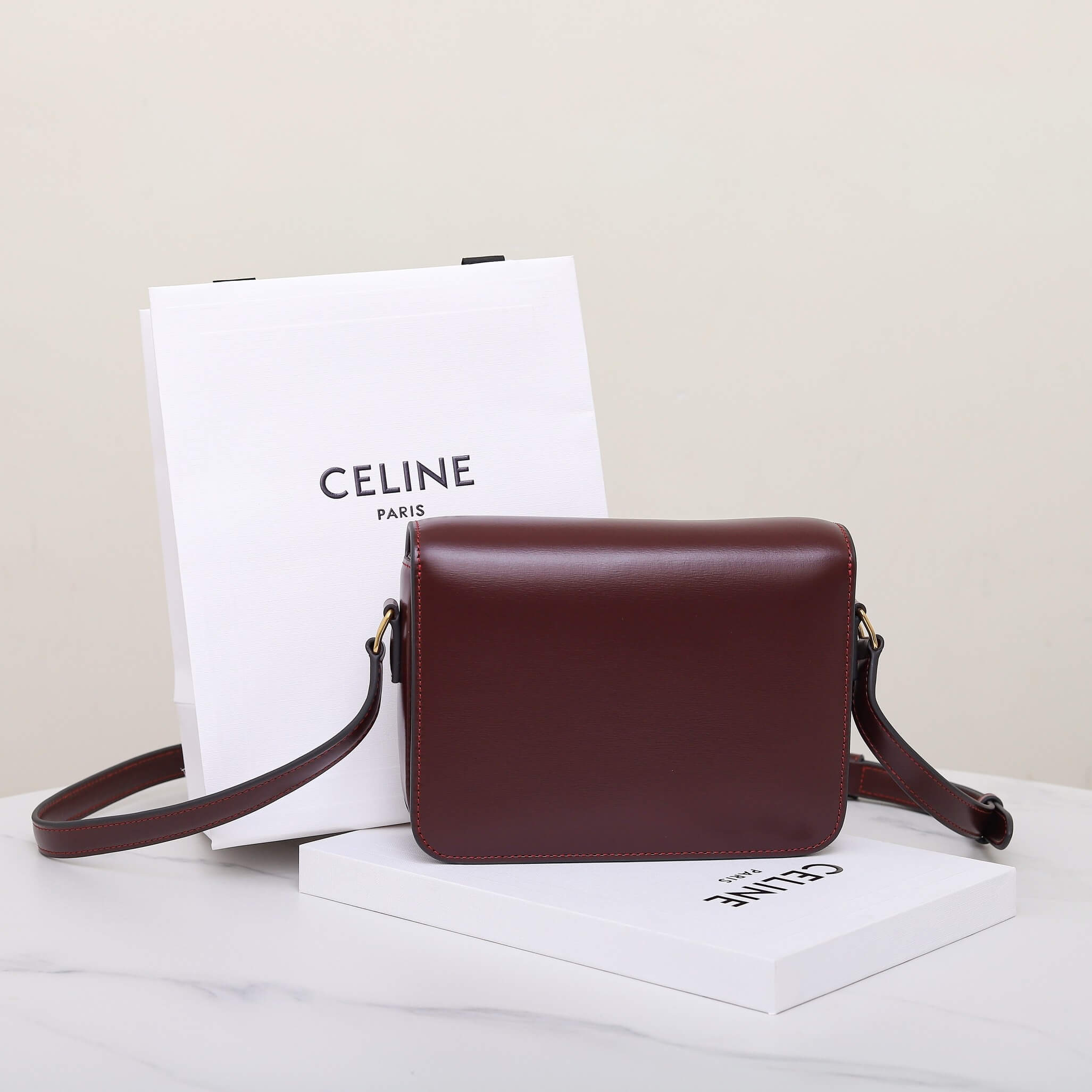 Ce1i*e TEEN TRIOMPHE handbag(HIGH-END GRADE)