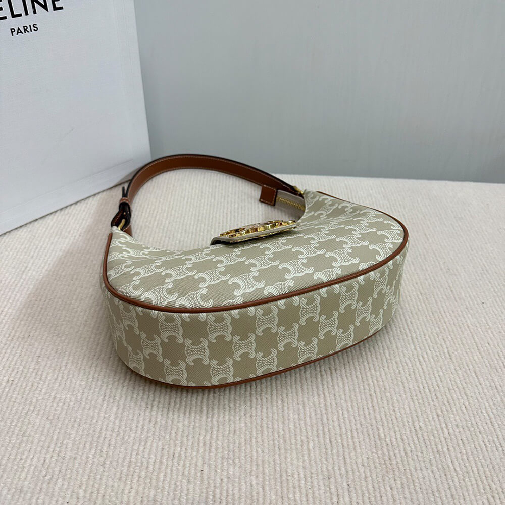 Ce1i*e MEDIUM AVA TRIOMPHE BAG in Calfskin