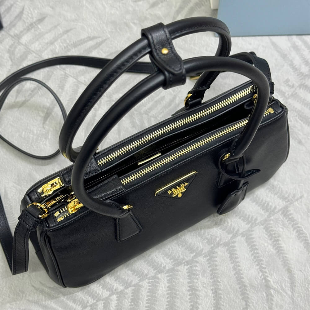 Medium Pra*a Galleria leather bag(HIGH-END GRADE)