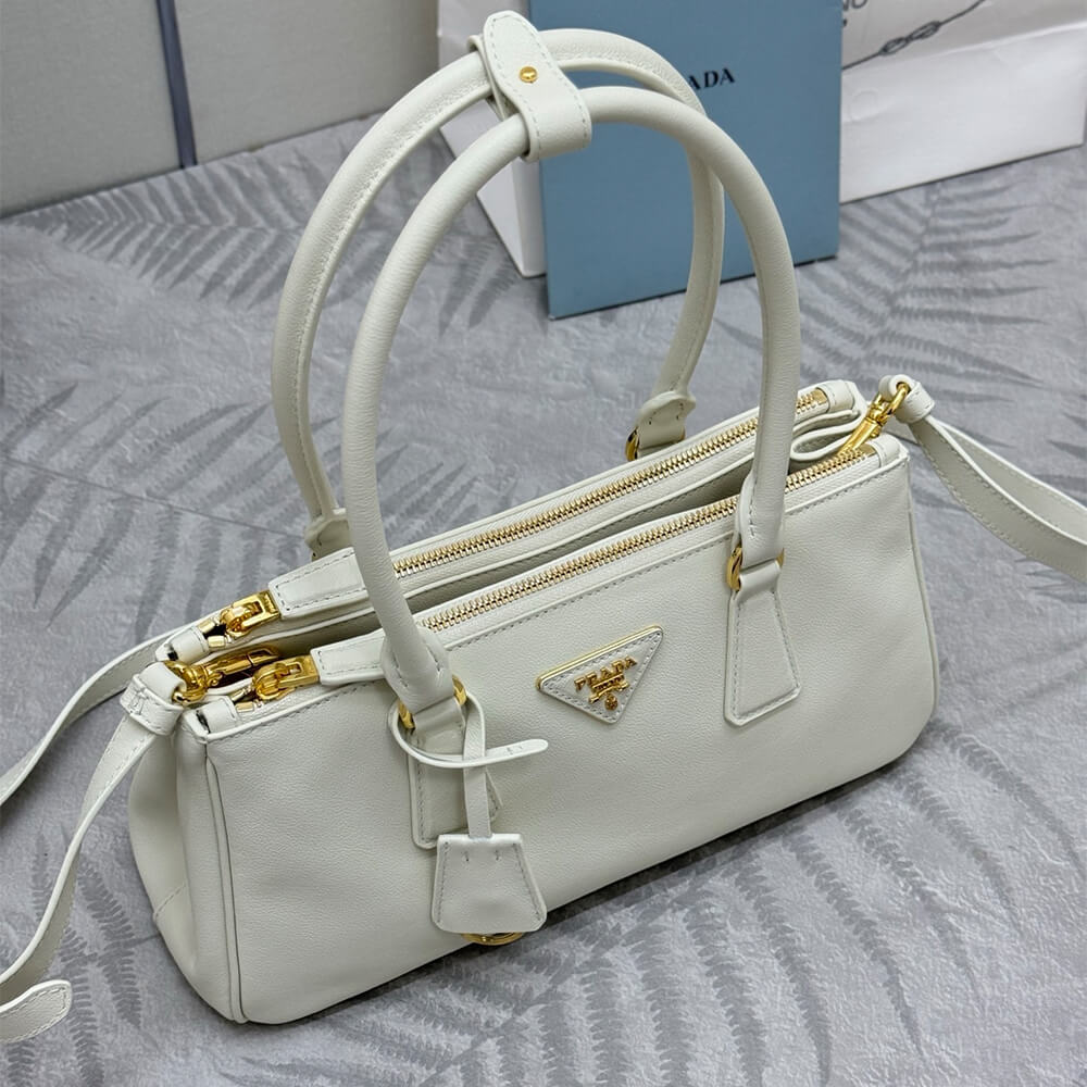 Medium Pra*a Galleria leather bag(HIGH-END GRADE)