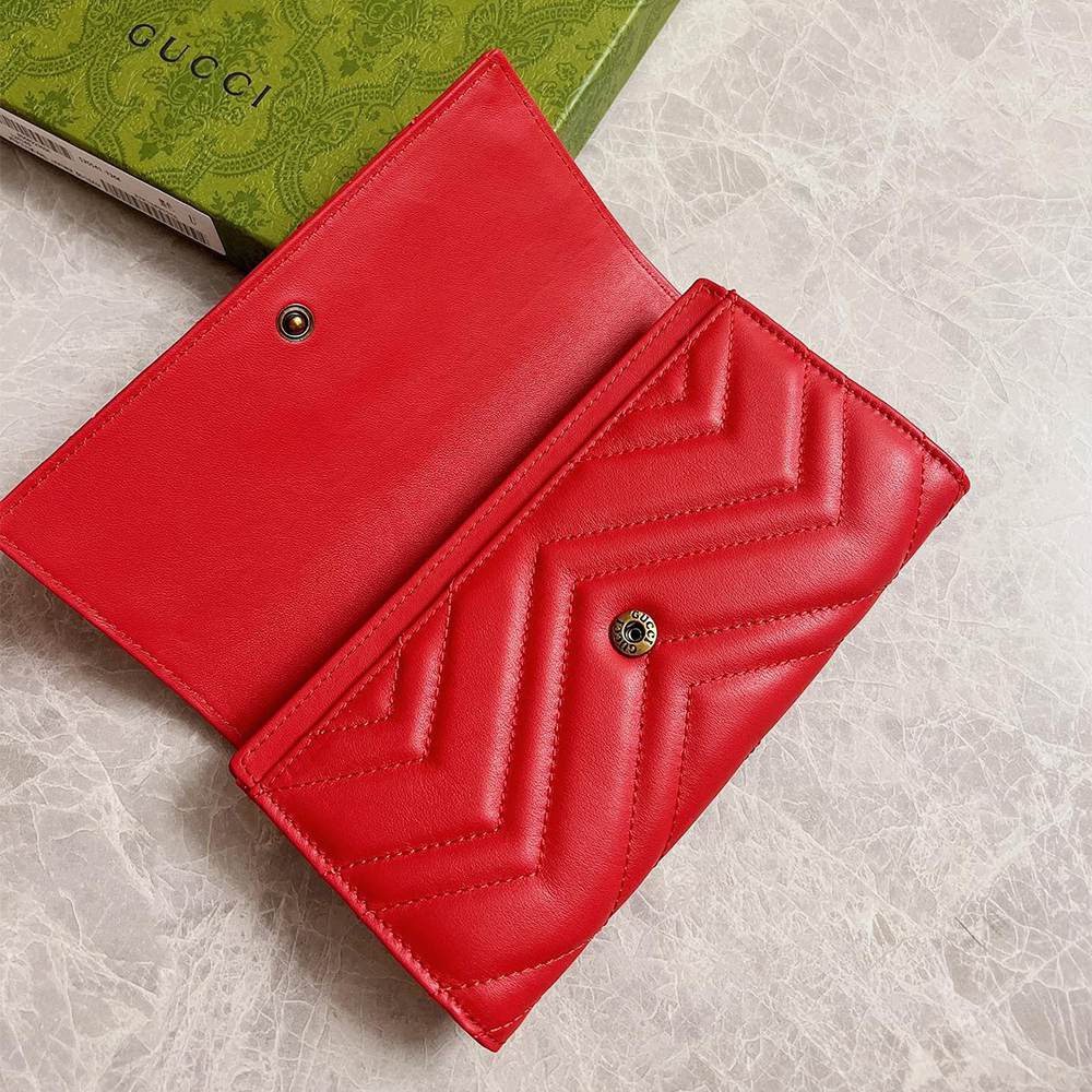 GG Marmont Long Wallet