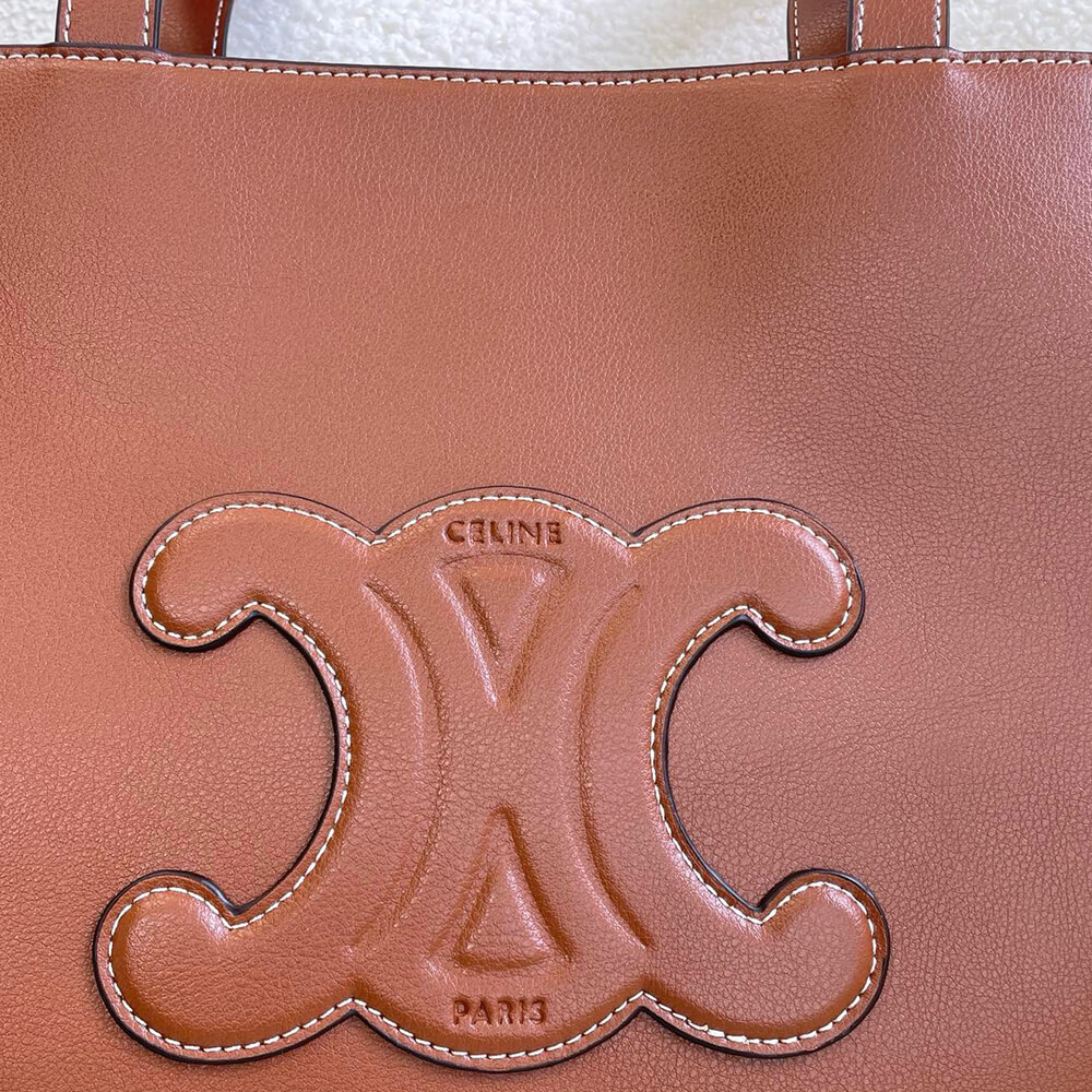 Ce1i*e MEDIUM CABAS ANAIS CUIR TRIOMPHE IN GRAINED CALFSKIN