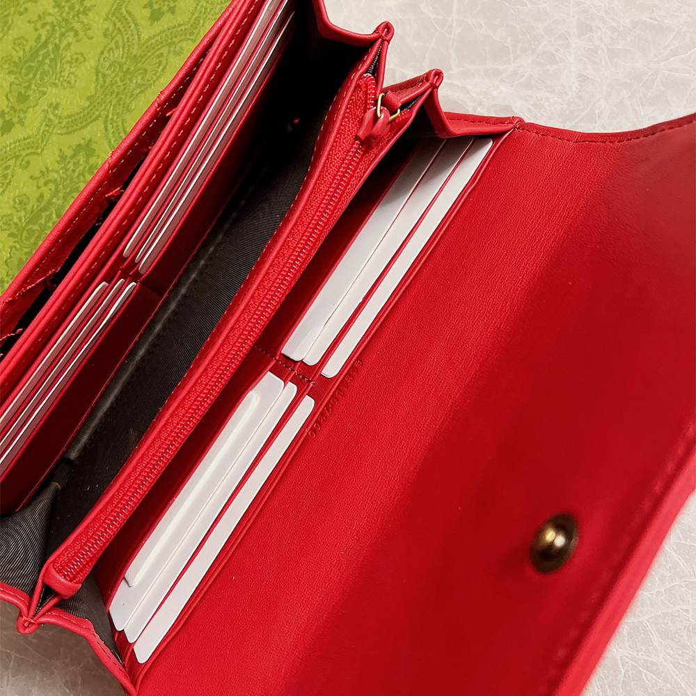GG Marmont Long Wallet