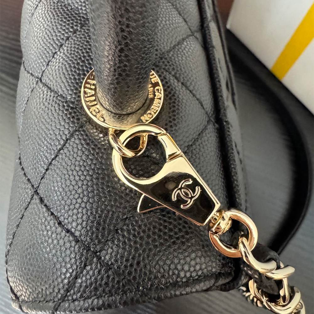 Ch**el Large Coco Handle Flap Shoulder Bag