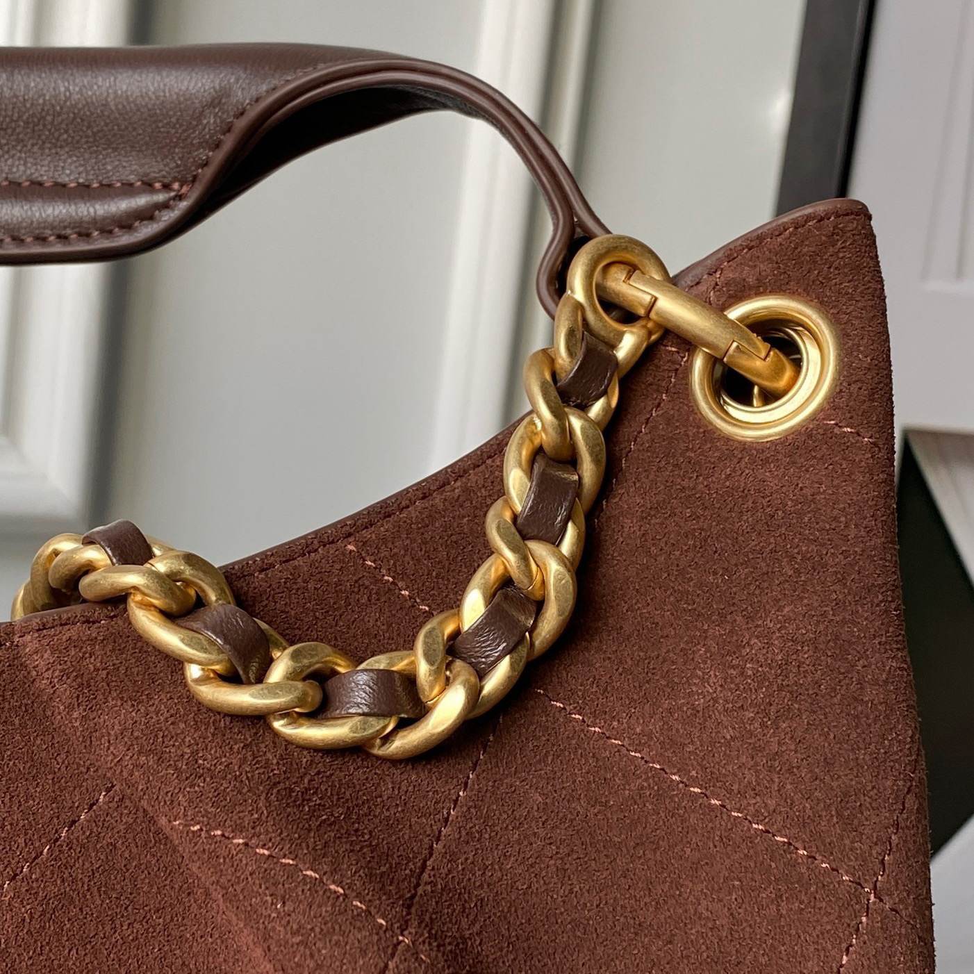 Ch**el Large Hobo Bag(HIGH-END GRADE)