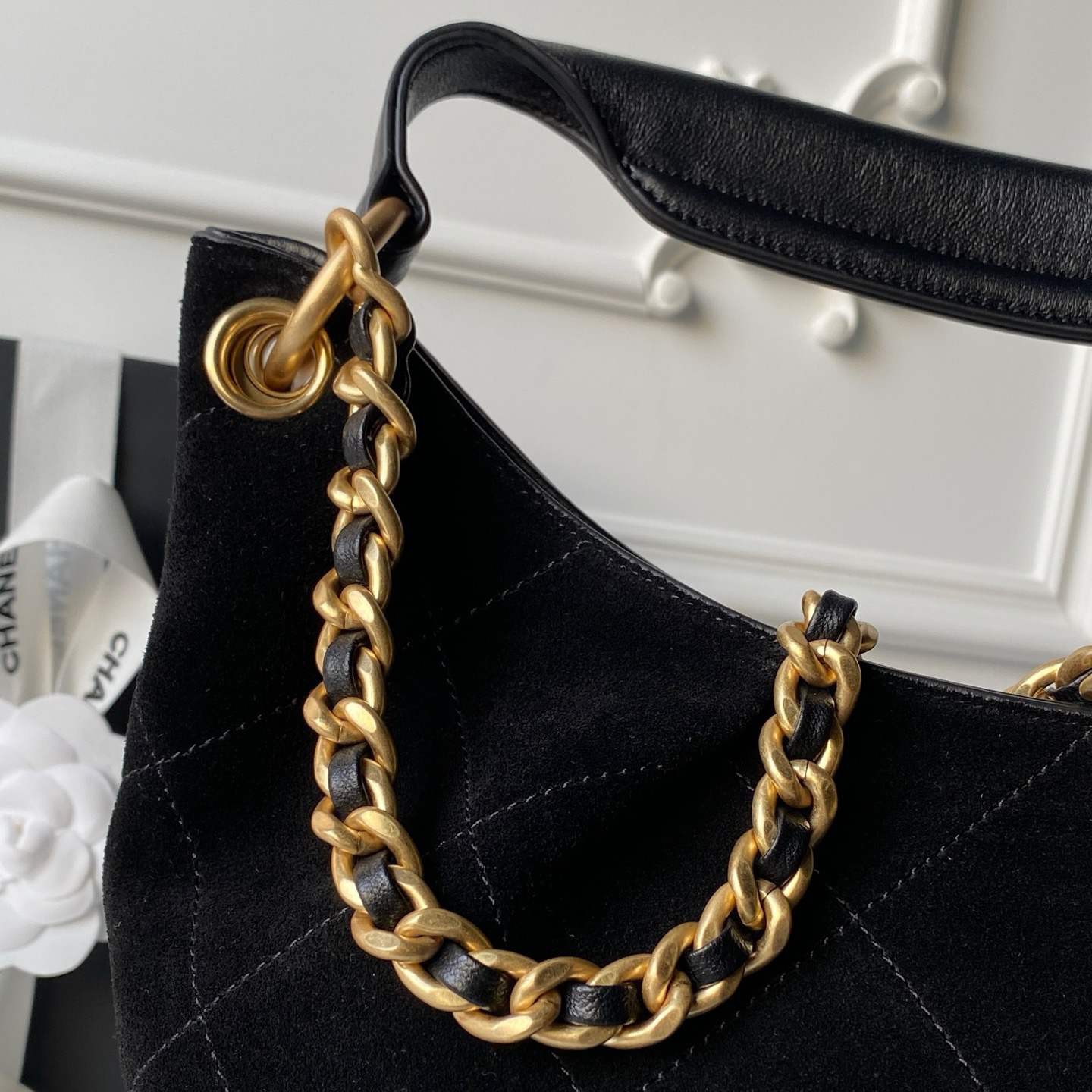 Ch**el Large Hobo Bag(HIGH-END GRADE)