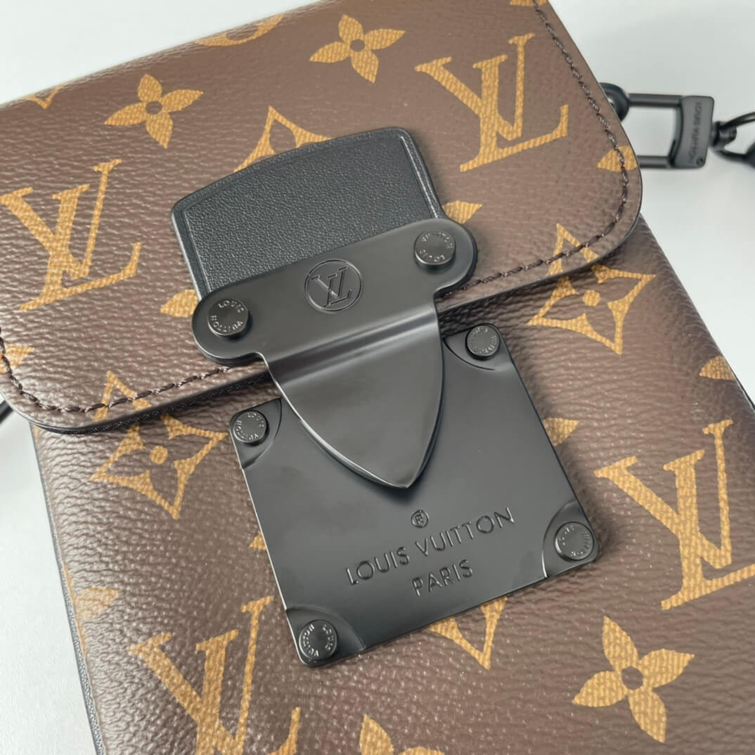 LV S-Lock Vertical wearable wallet
