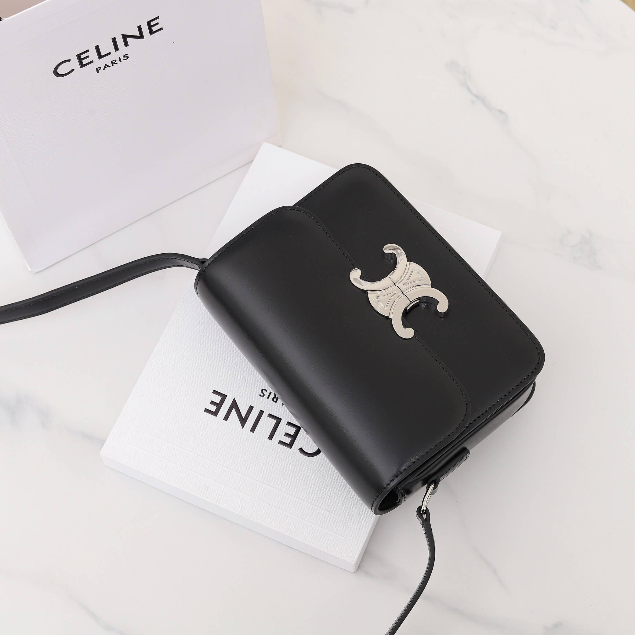 Ce1i*e TEEN TRIOMPHE handbag(HIGH-END GRADE)