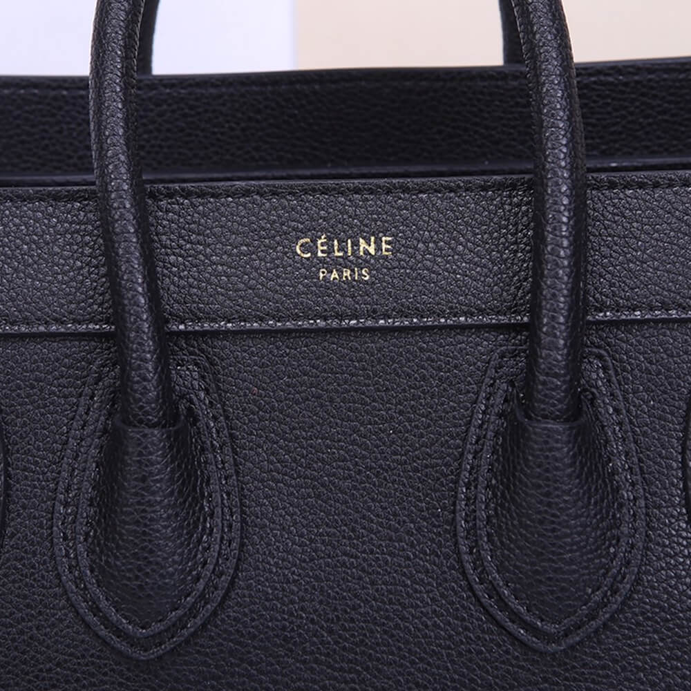 ce1i*e nano lU*gage bag in calfskin