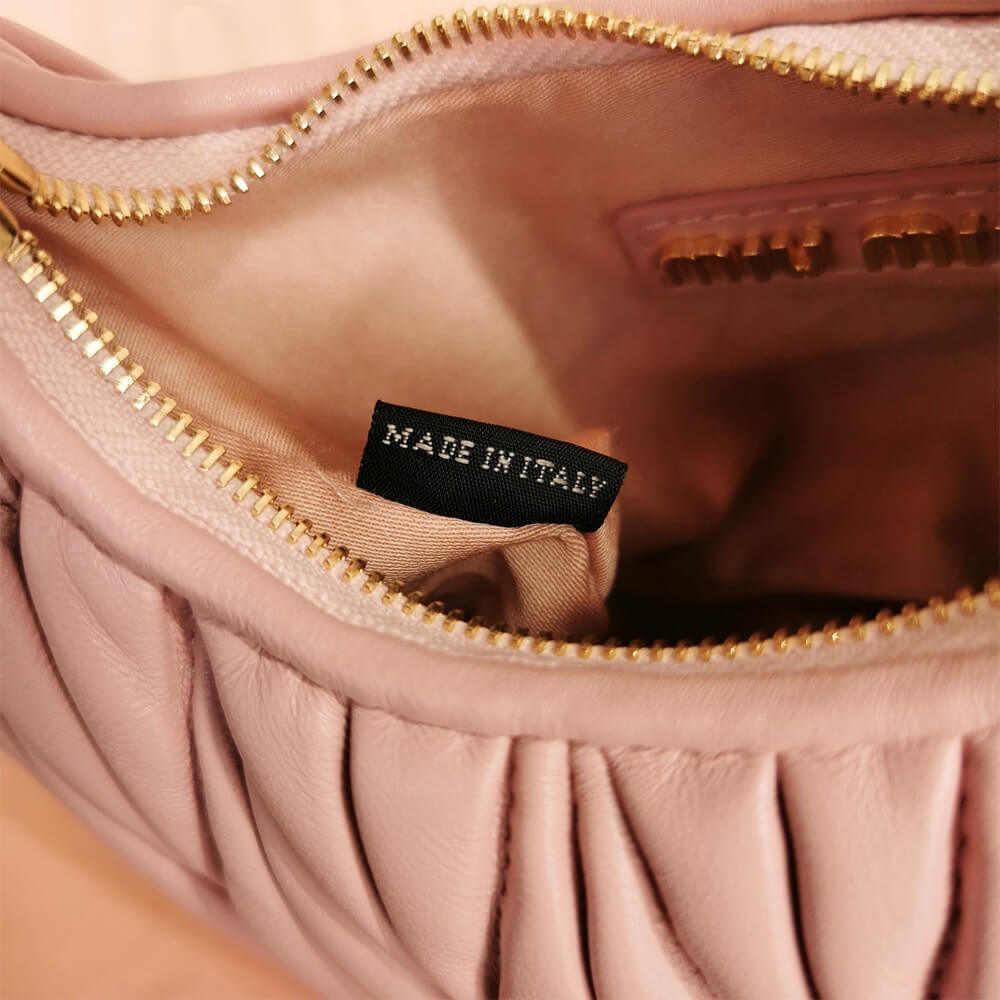 Mini Wander matelass?? nappa leather hobo bag(high-end grade)