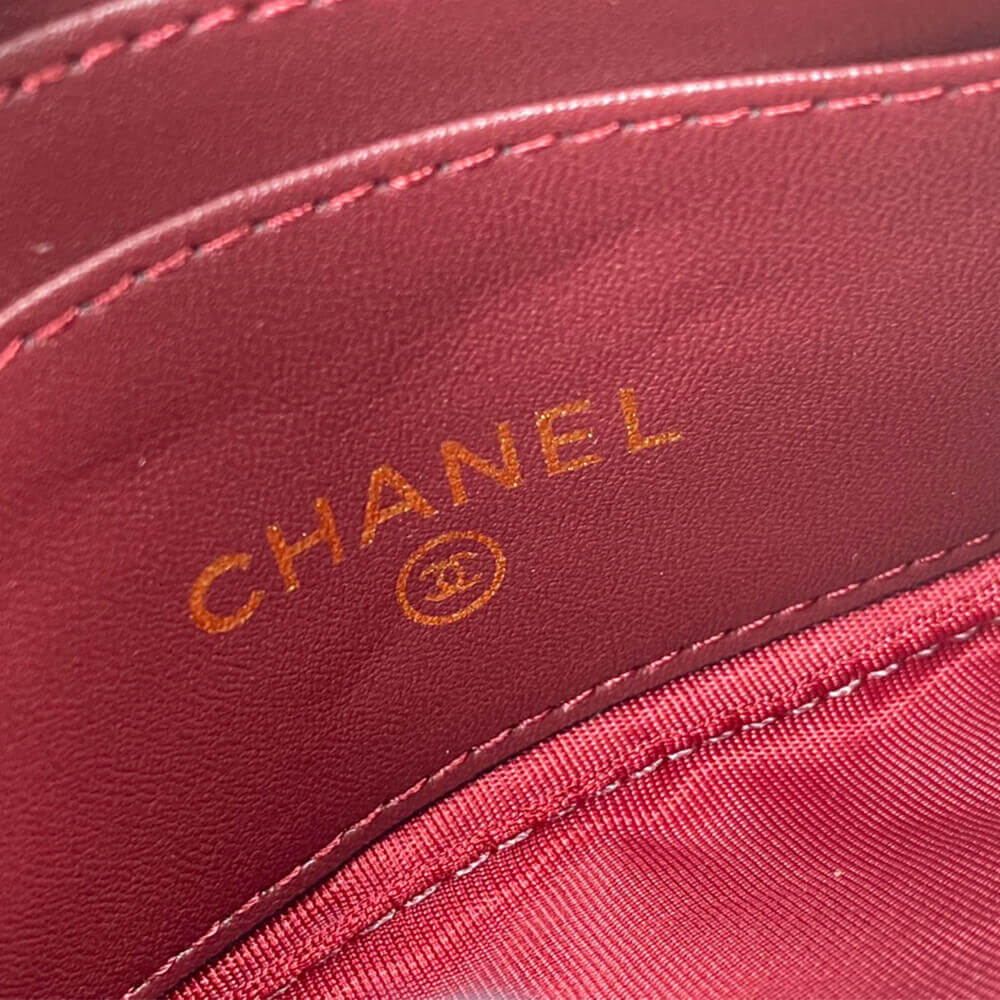 Ch**el Classic Small Zip Clutch