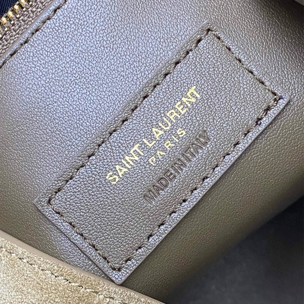 Y51 Large LE 5 À 7 bag in soft suede