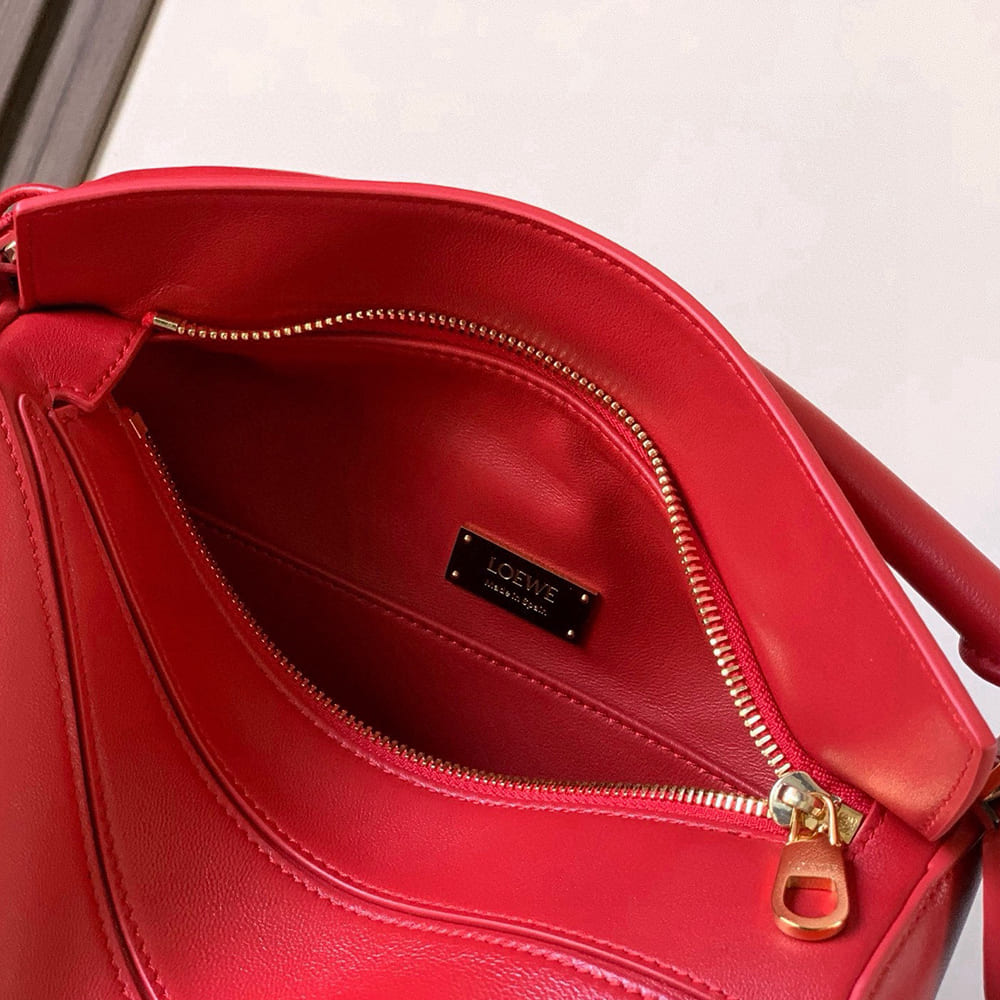 L0ew* Small Featherlight Puzzle bag in nappa lambskin(HIGH-END GRADE)