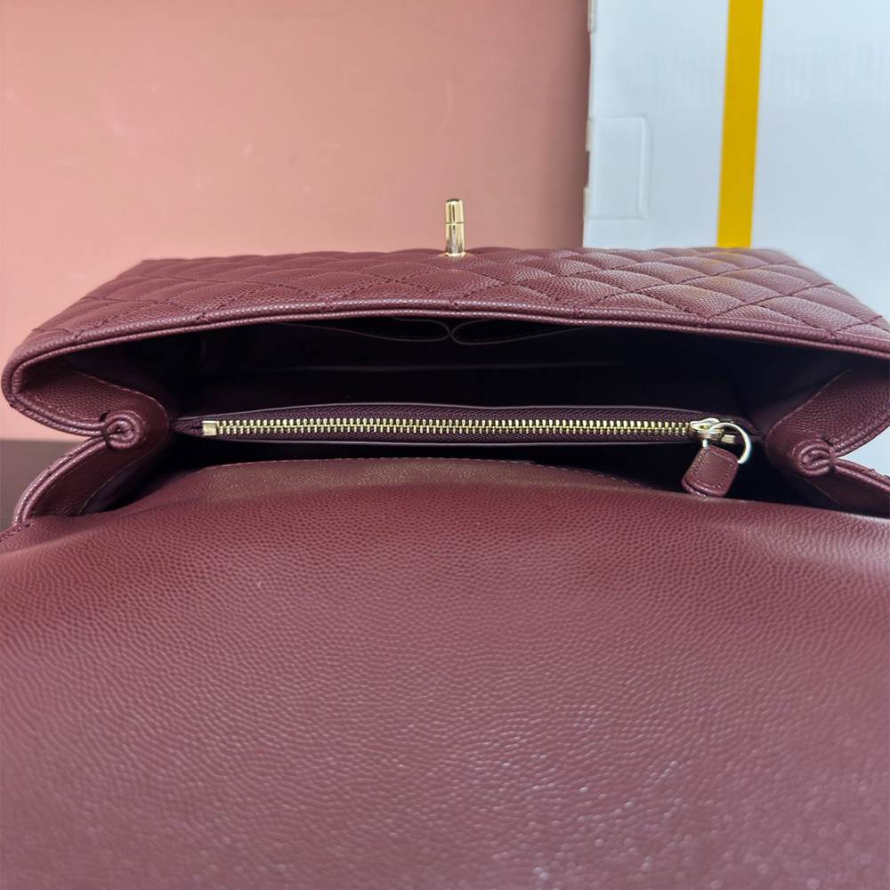 Ch**el Large Coco Handle Flap Shoulder Bag