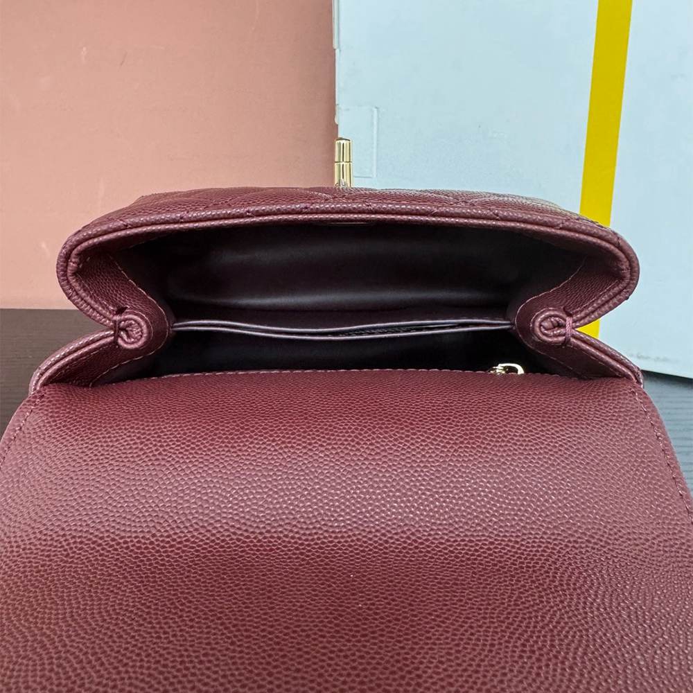 Ch**el Coco handle flap shoulder bag Mini