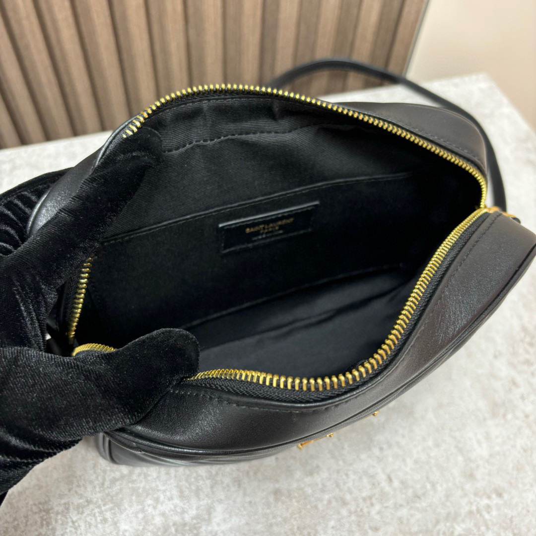Y51 LOU camera bag in quilted leather(HIGH-END GRADE)