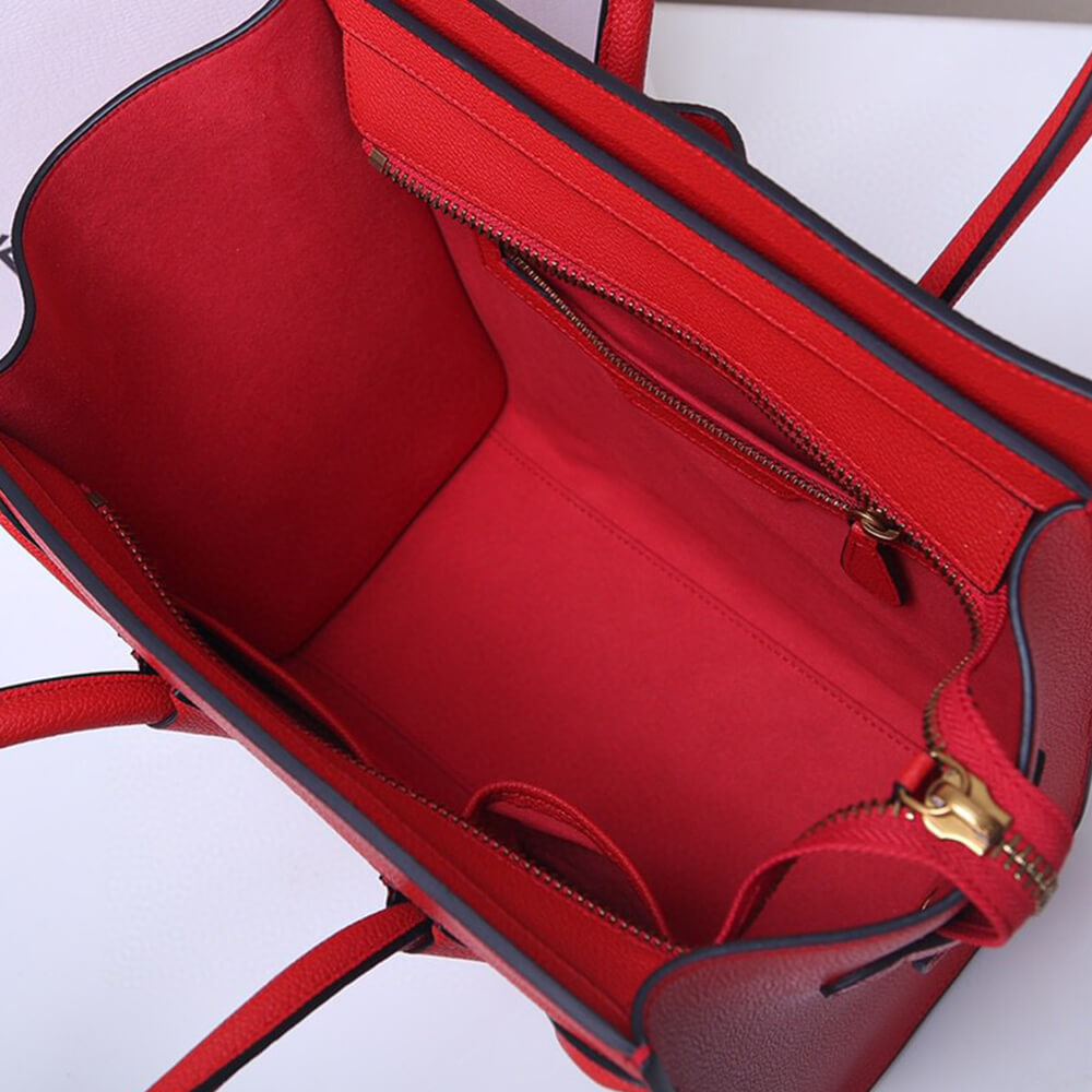 ce1i*e micro lU*gage handbag in calfskin