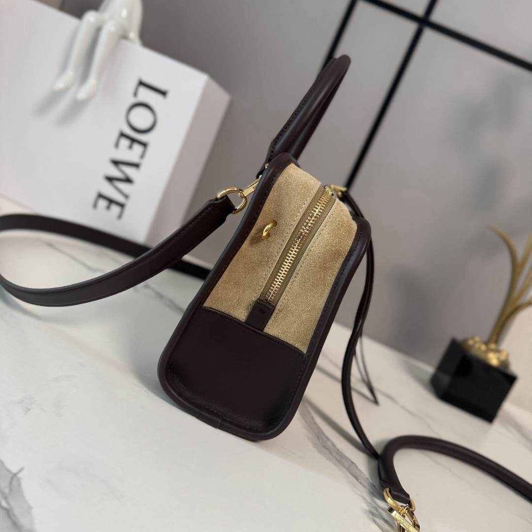L0ew* Small Amazona 180 bag in soft calfskin(HIGH-END GRADE)
