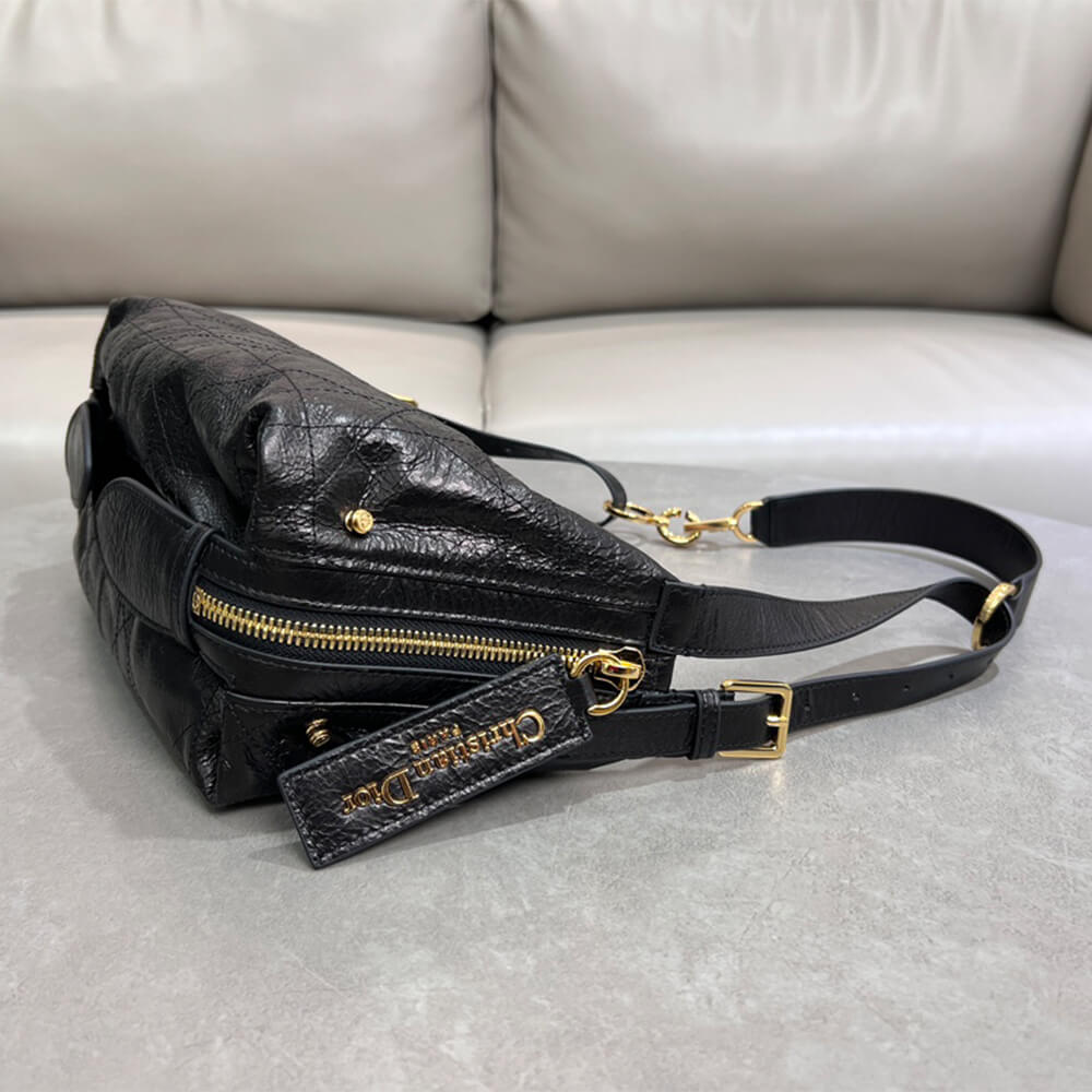 D10r Small D-Journey Bag in Vintage Smooth Calfskin(high-end grade)