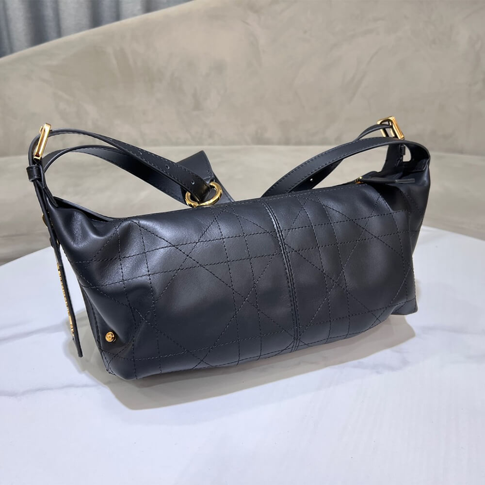 D10r Medium D-Journey Bag in Vintage Smooth Calfskin(high-end grade)
