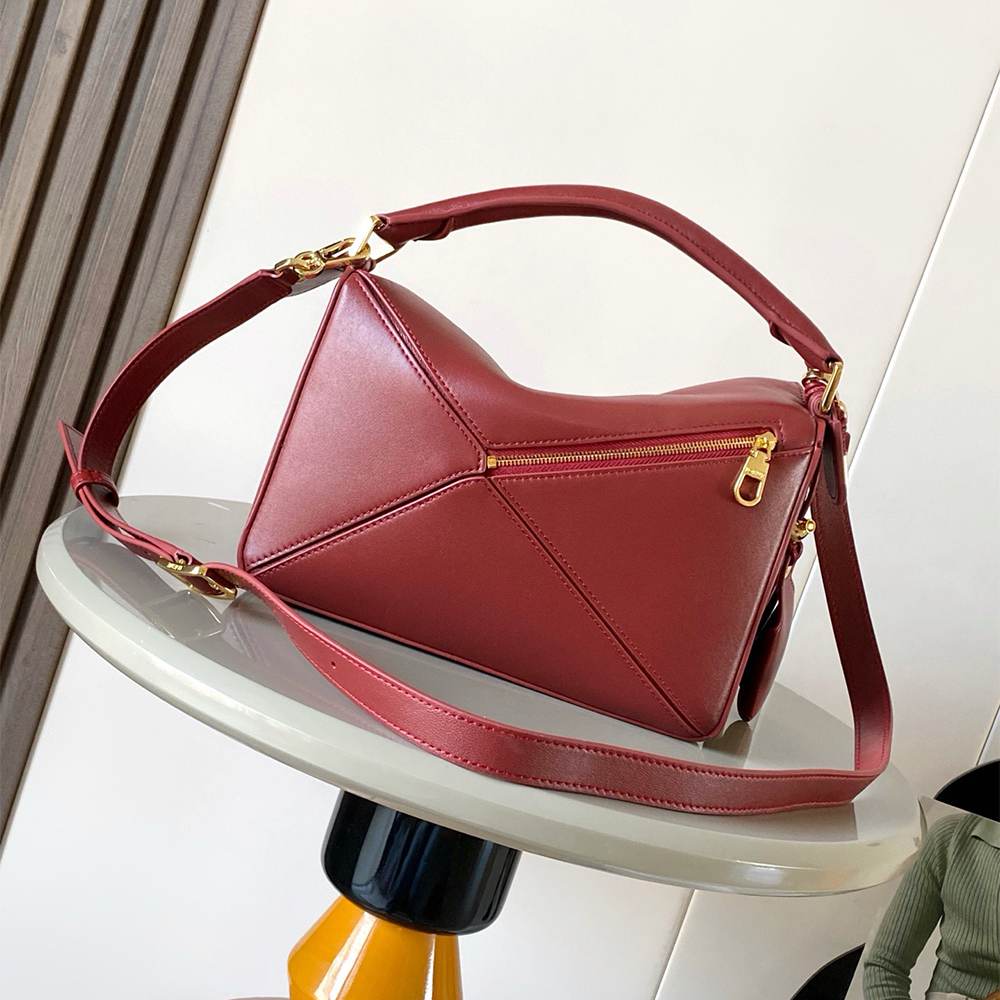 L0ew* Small Featherlight Puzzle bag in nappa lambskin(HIGH-END GRADE)