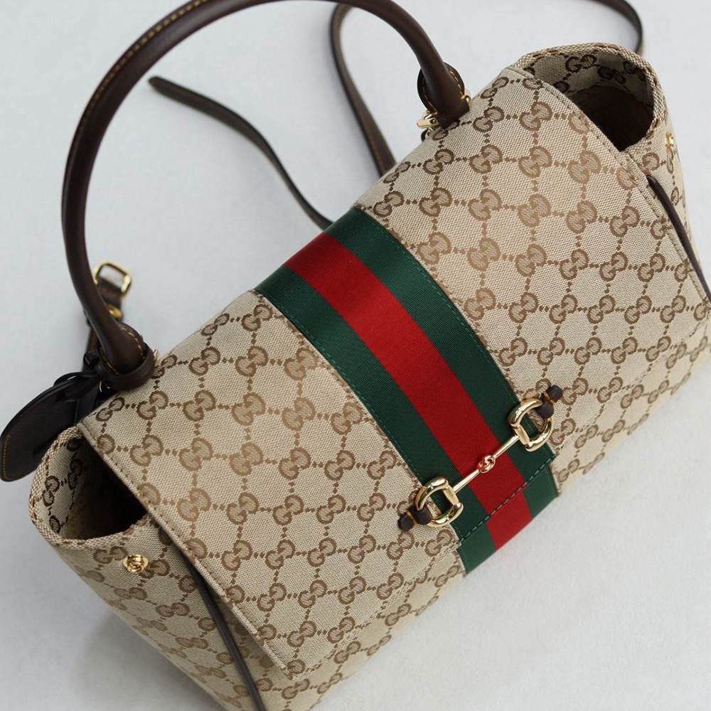 GG Paparazzo medium top handle bag