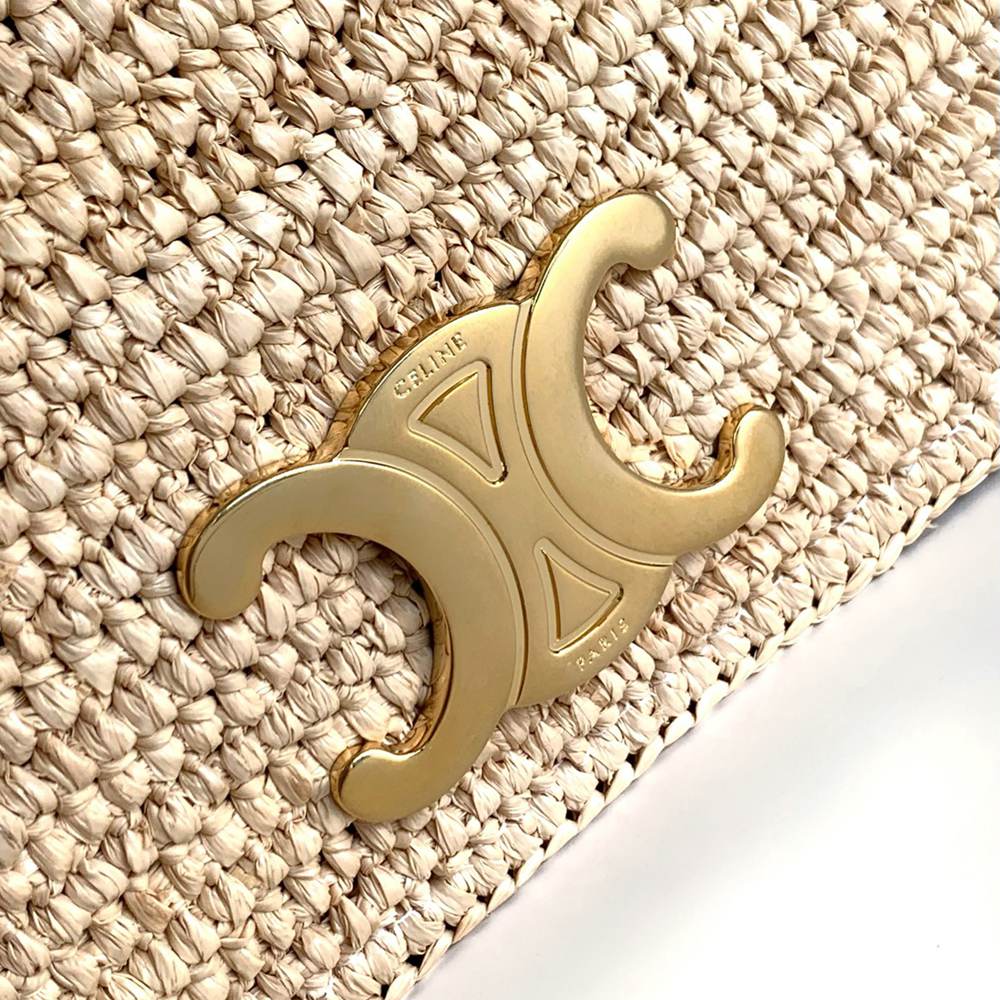 Ce1i*e MULTIPOCHETTE IN RAFFIA(HIGH-END GRADE)