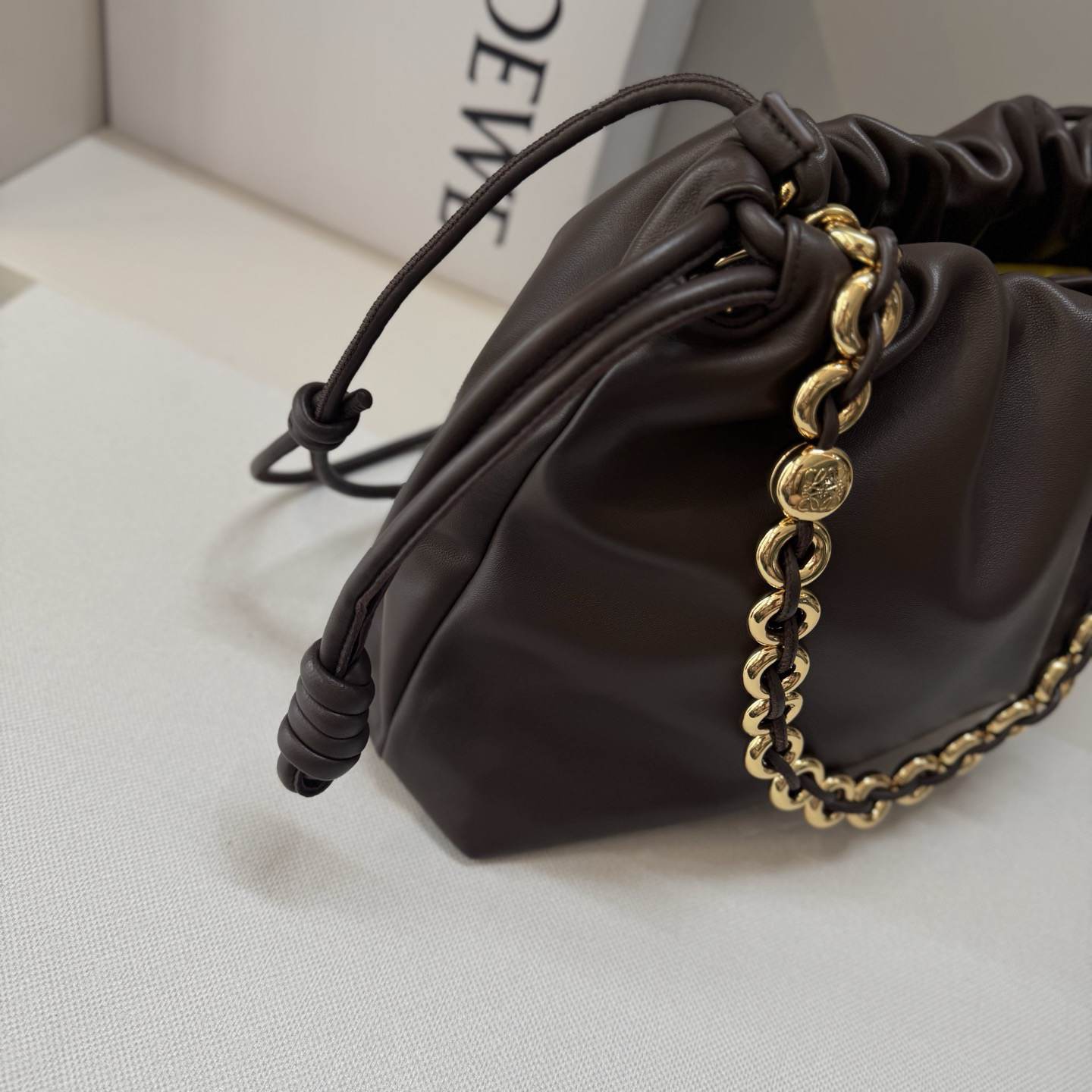 L0ew* Large Flamenco purse in mellow nappa lambskin(HIGH-END GRADE)