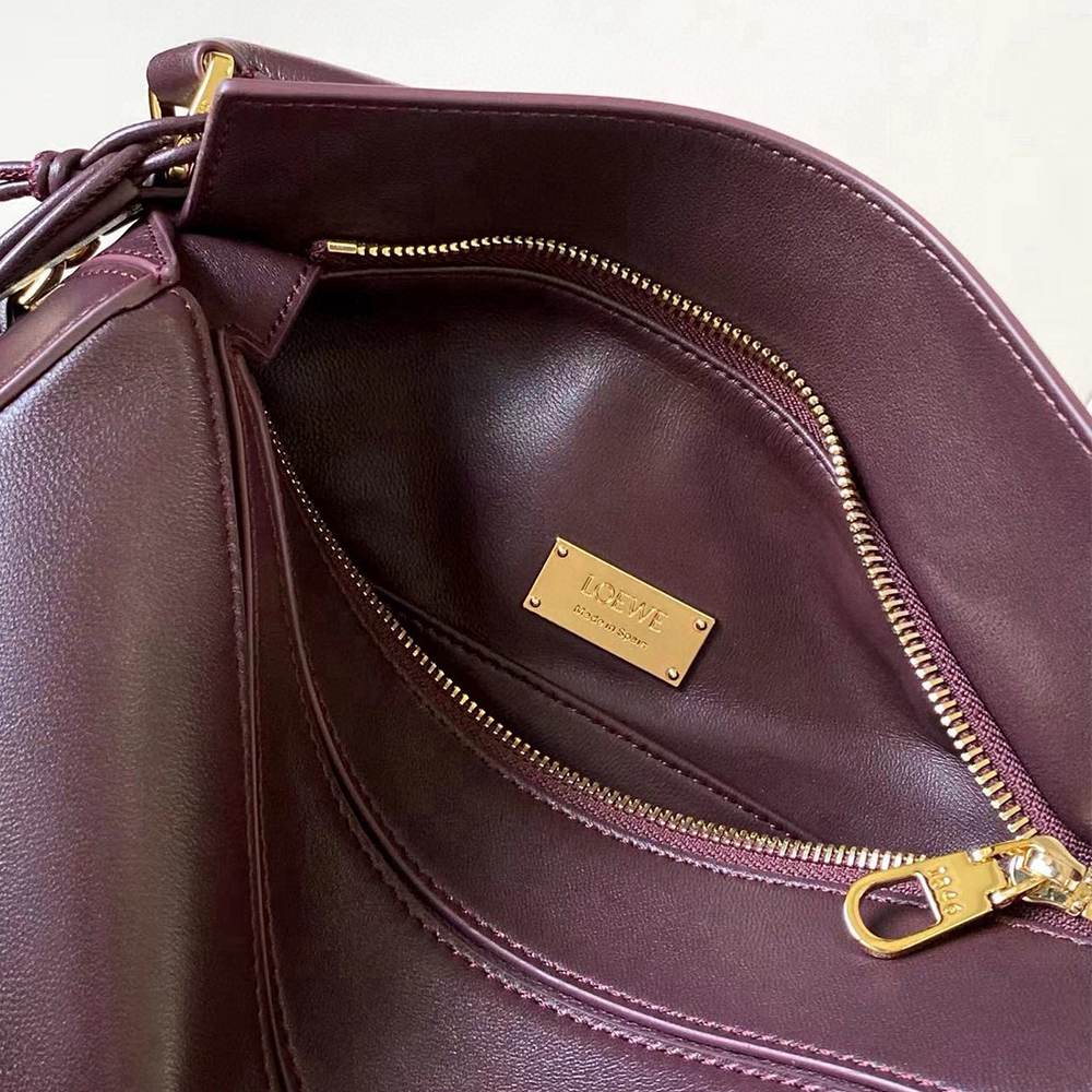L0ew* Small Featherlight Puzzle bag in nappa lambskin(HIGH-END GRADE)